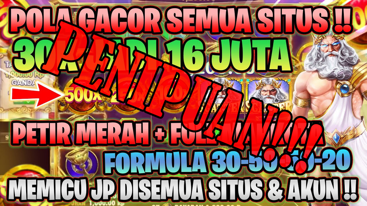POLA SLOT GACOR ? 100% PENIPUAN!!! – EXPRESS SLOT